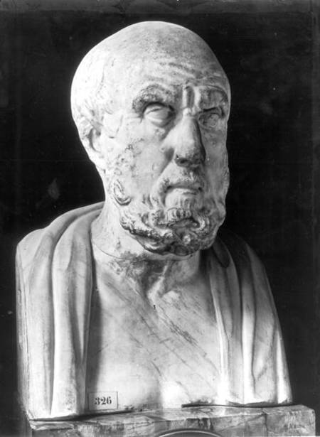Bust of Hippocrates (c.460-c.377 BC) a Greci Greci