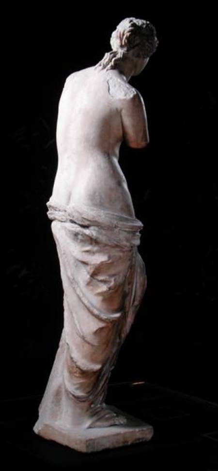 Rear view of Aphrodite, the 'Venus de Milo', Hellenistic period a Greci Greci