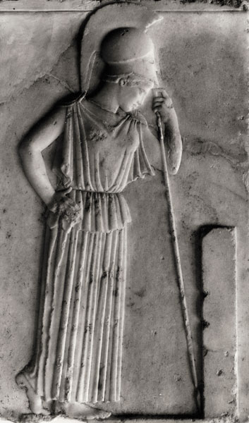 Relief of the Mourning Athena a Greek School