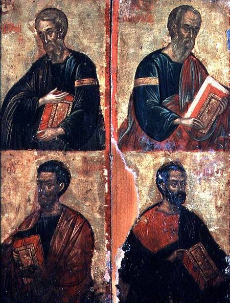 The Four Evangelists a Greek School