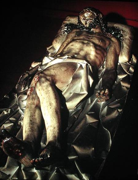 The Dead Christ a Gregorio Fernandez