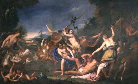 The Murder of Orpheus a Gregorio Lazzarini