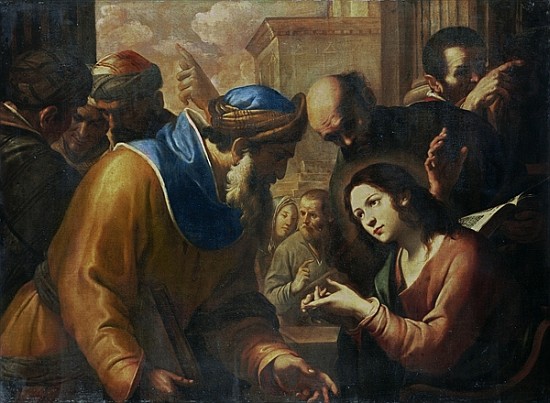 Christ Disputing with the Doctors, c.1660''s a Gregorio Preti