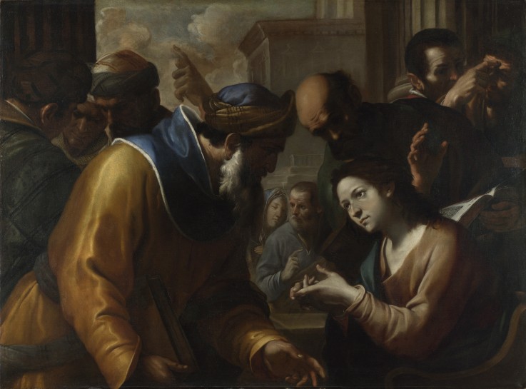 Christ disputing with the Doctors a Gregorio Preti