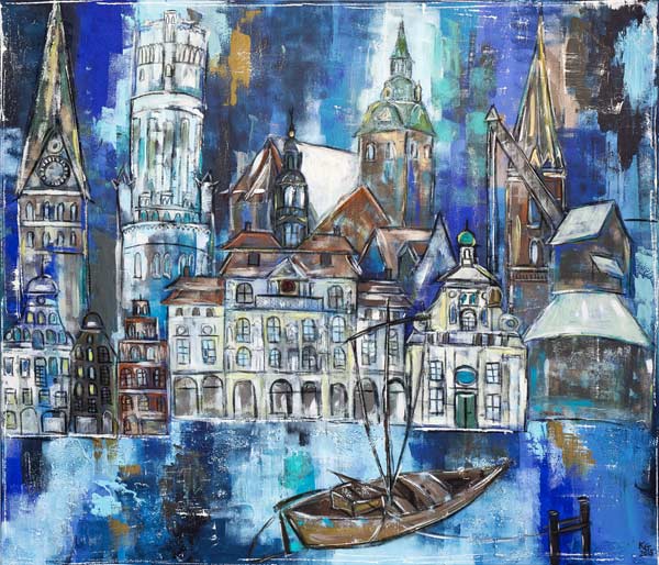 Barca e la città di Lüneburg  a Karin Greife