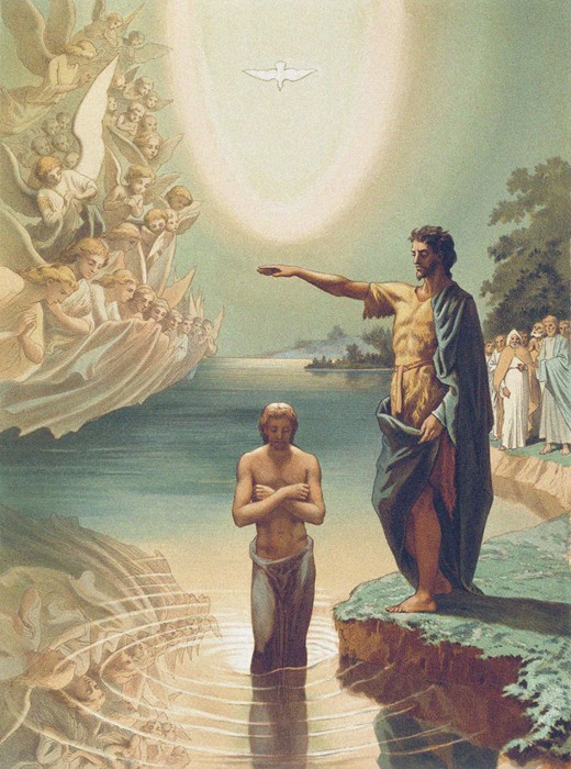 The Baptism of Christ a Grigori Grigorevich Gagarin