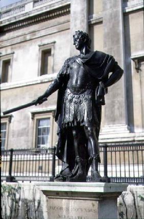 James II of England (1633-1701), statue