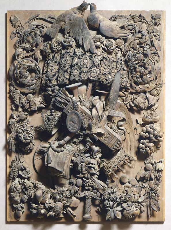 Tafel von Cosimo III a Grinling Gibbons