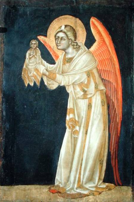 Angel Presenting a Soul a Guariento d` Arpo