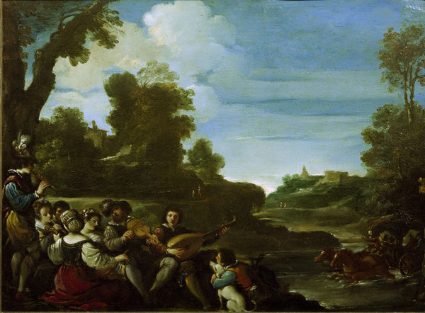 Guercino, Summer Diversions / Paint. a Guercino (eigentl. Giovanni Francesco Barbieri)