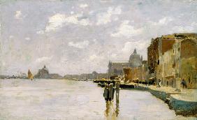 Venice, Giudecca / Painting by Ciardi