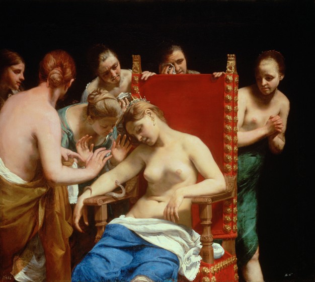 The Death of Cleopatra a Guido Canlassi