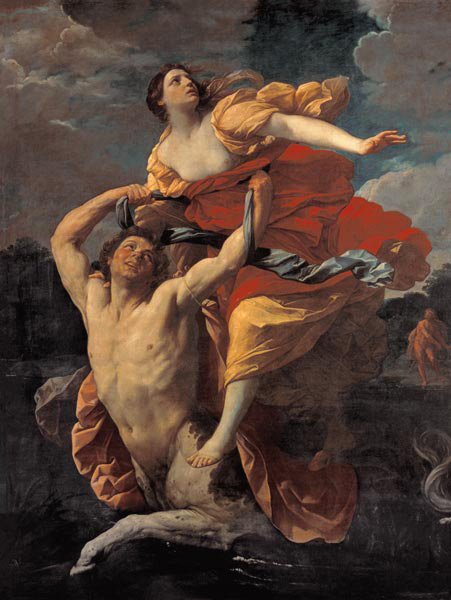 The Abduction of Deianeira by the Centaur Nessus a Guido Reni