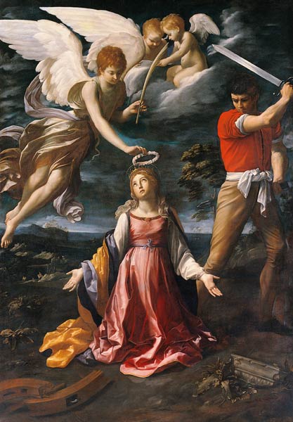 Reni/The martyrdom o.St.Catherine/c.1606 a Guido Reni