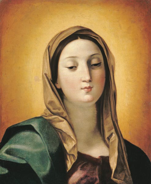 Madonna (detail of 122120) a Guido Reni