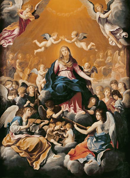 Coronation of the Virgin a Guido Reni