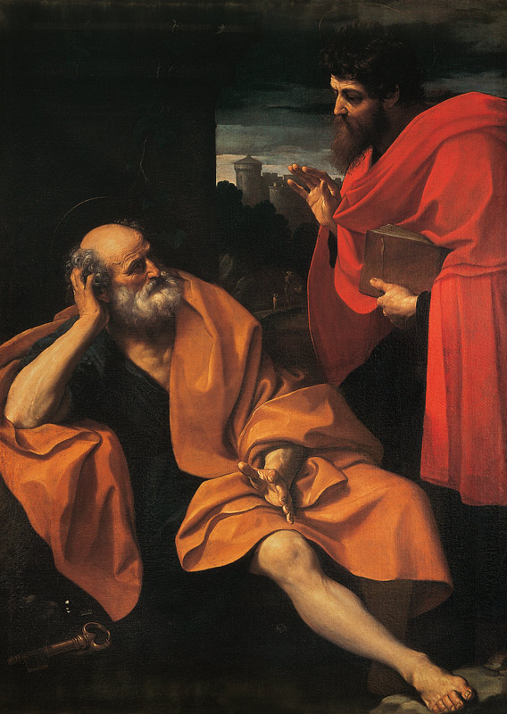 Reni / St.Peter and St.Paul / c.1605 a Guido Reni