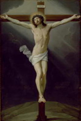 Christ on the Cross (oil on canvas) a Guido Reni