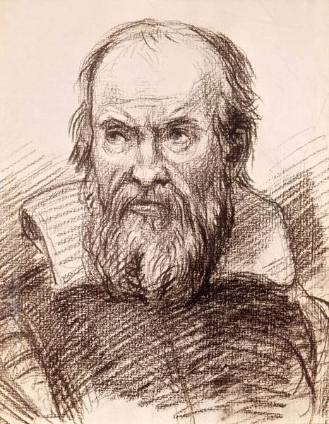 Galilei / Portrait / Drawing / Reni a Guido Reni