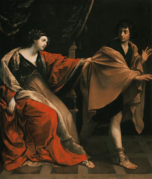 Joseph and the woman of the Potiphar a Guido Reni