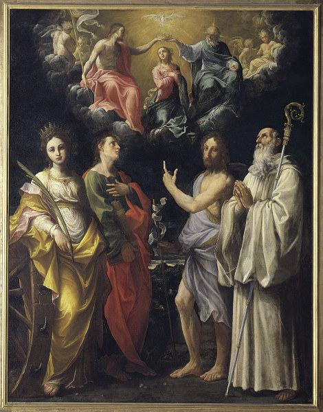 Reni / Coronation of Mary / c.1595 a Guido Reni
