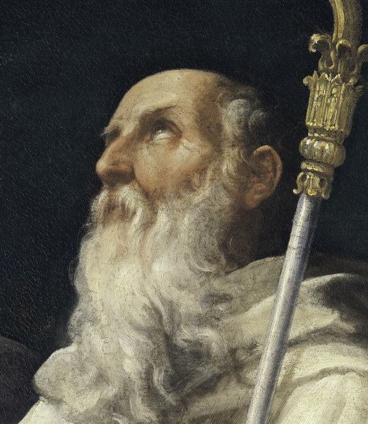 Reni / Head of St.Romuald / c.1595 a Guido Reni