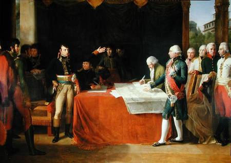 Preliminaries of the Peace Signed at Leoben, 17th April 1797 a Guillaume Lethière