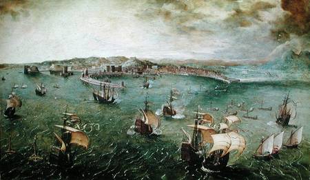 View of the Port of Naples a Giuseppe Pellizza da Volpedo