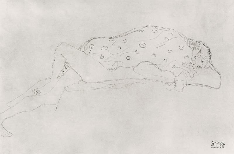 Amanti a Gustav Klimt