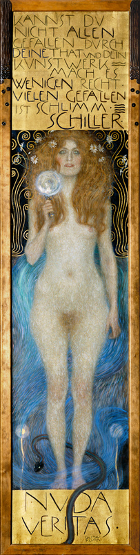 Nuda Veritas a Gustav Klimt