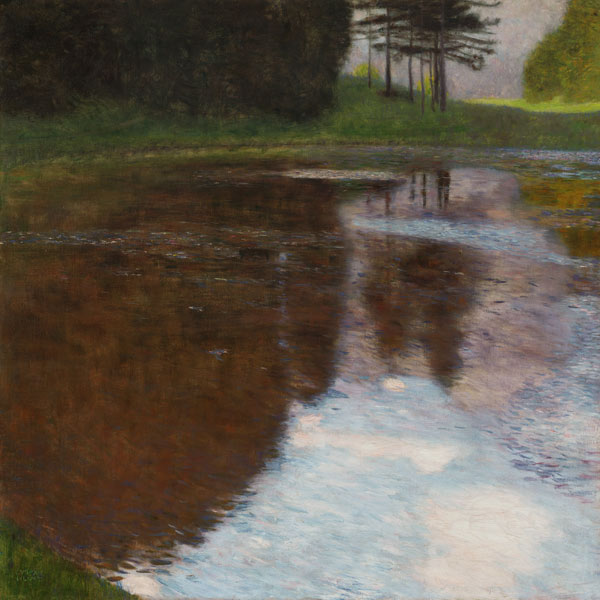 Still Pond a Gustav Klimt