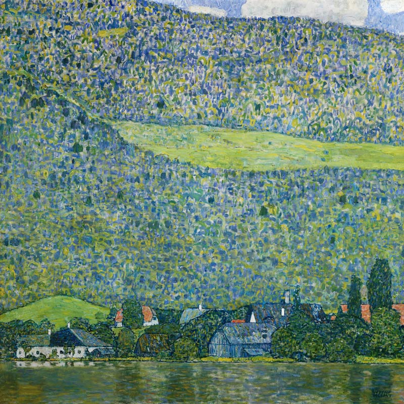 Lungo lago di Atterzee a Gustav Klimt