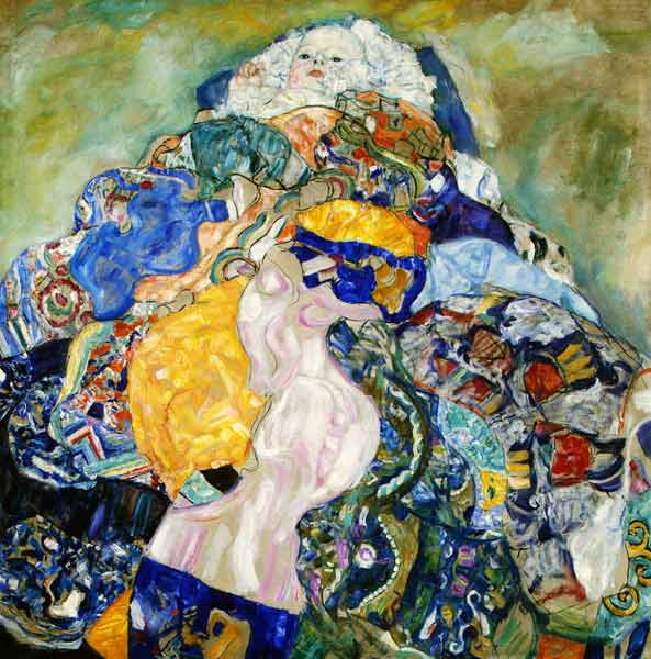 Baby (Cradle) a Gustav Klimt