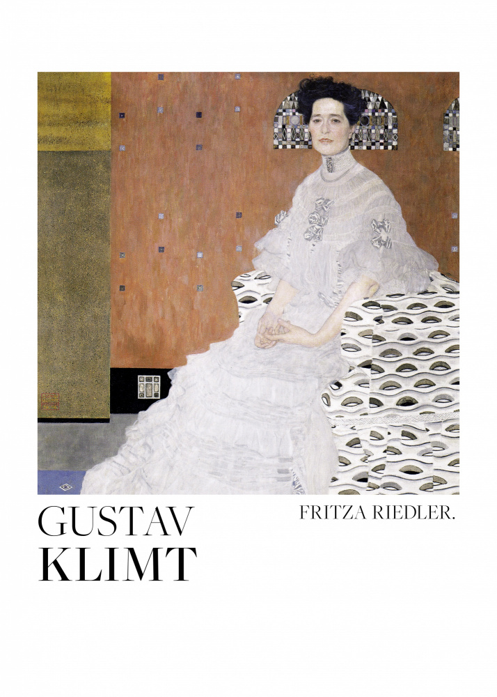 Bildnis Fritza Riedler (1906) Poster a Gustav Klimt