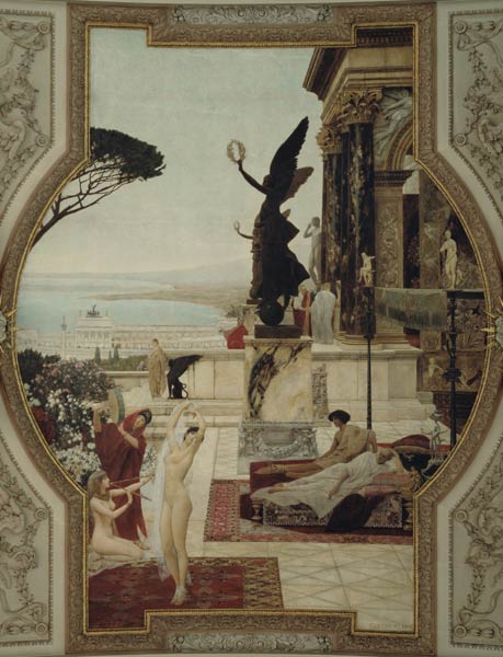 Das antike Theater in Taormina a Gustav Klimt
