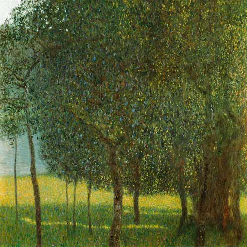 Alberi da frutto a Gustav Klimt