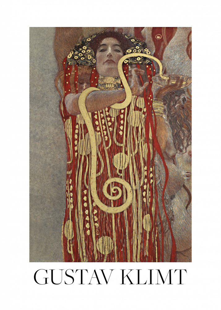 Hygieia (1907) Poster a Gustav Klimt