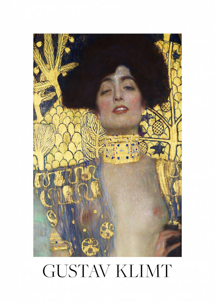Judith and the Head of Holofernes (1901) Poster a Gustav Klimt