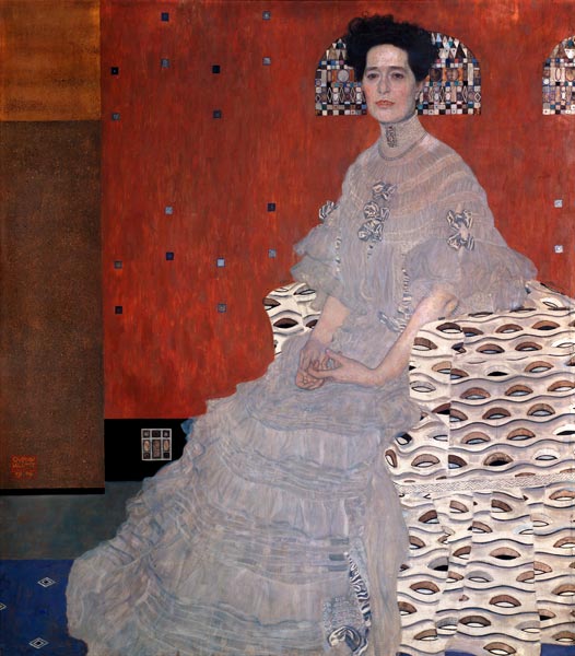Portrait Fritza Riedler a Gustav Klimt