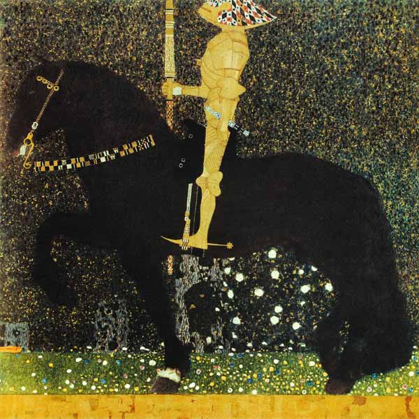 Il cavaliere d'oro a Gustav Klimt