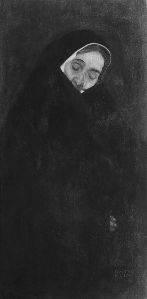 Old Woman a Gustav Klimt