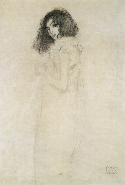 Ritratto di giovane donna a Gustav Klimt