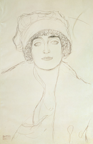 Ritratto di giovane donna a Gustav Klimt