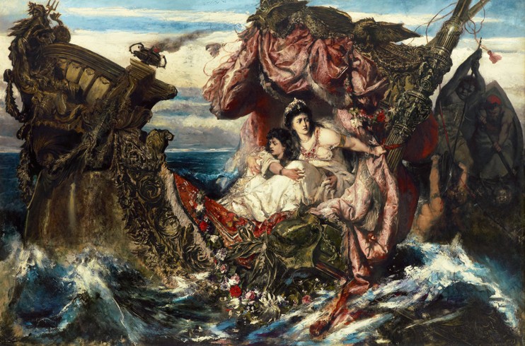 The Shipwreck of Agrippina a Gustav Wertheimer