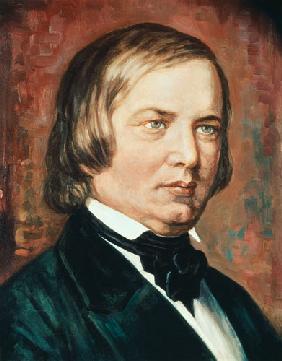 Portrait of Robert Schumann (1810-1856)