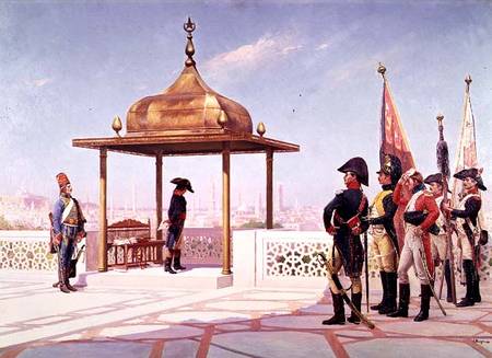 Napoleon in Cairo a Gustave Bourgain