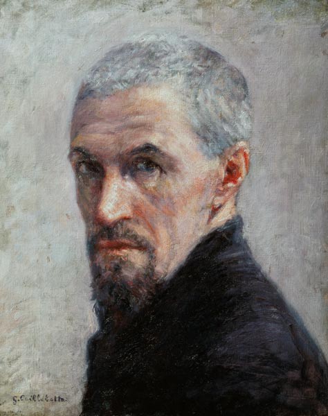 Self-portrait a Gustave Caillebotte
