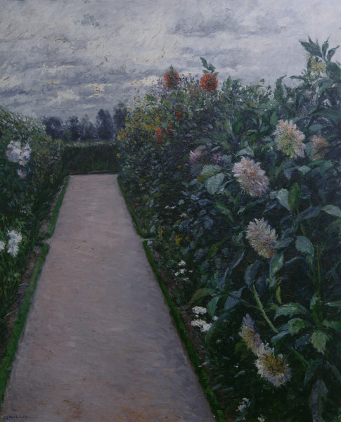 Garden Path a Gustave Caillebotte