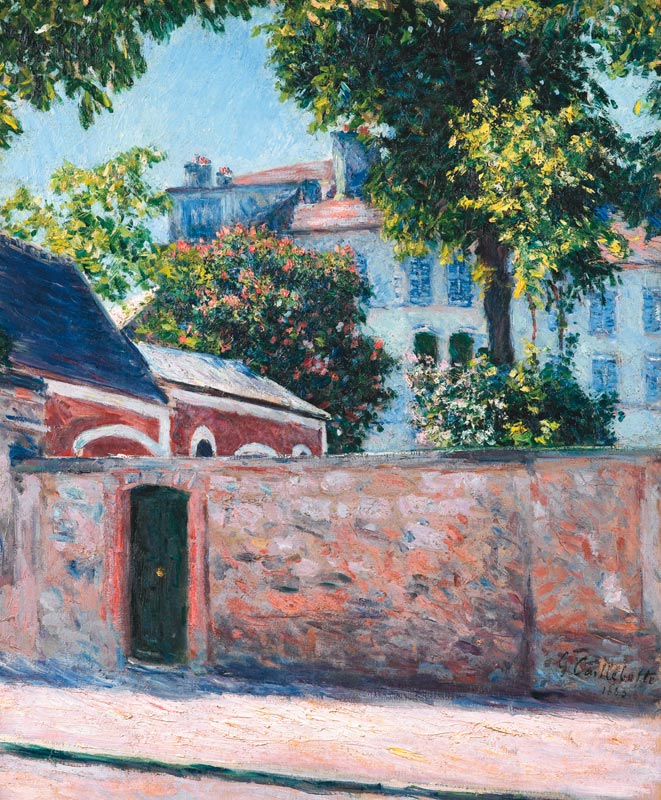 Houses in Argenteuil a Gustave Caillebotte