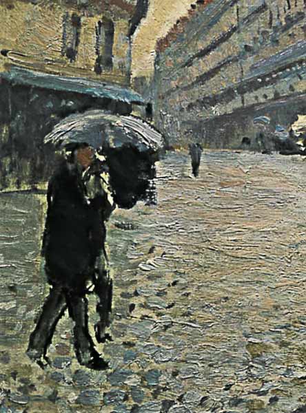 Paris, a Rainy Day a Gustave Caillebotte